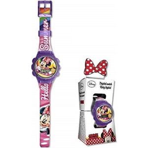Montre De Sport à Motif Minnie - Bracelet Silicone - Pour Femme - Neuve Avec étiquettes