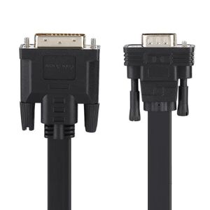 CableDeconn Câble convertisseur actif DVI vers VGA, DVI 24+1 DVI-D