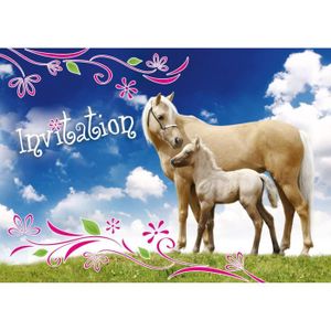 Carte Anniversaire Cheval Cdiscount