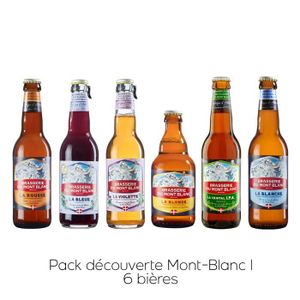 BIERE Pack découverte Mont-Blanc en 6 bières