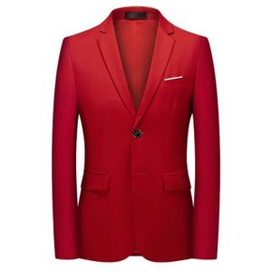 Blazer rouge homme sale