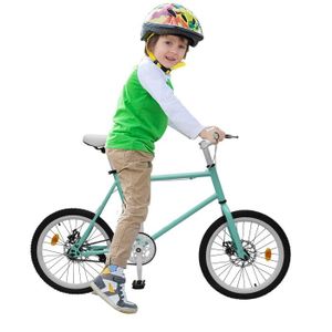 TRICYCLE Vélo enfant vert 20 pouces avec porte-bouteille, v
