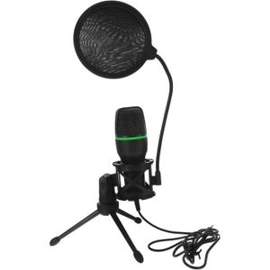 HAUT-PARLEUR - MICRO 1 Jeu Microphone À Condensateur Micro De Studio Mi