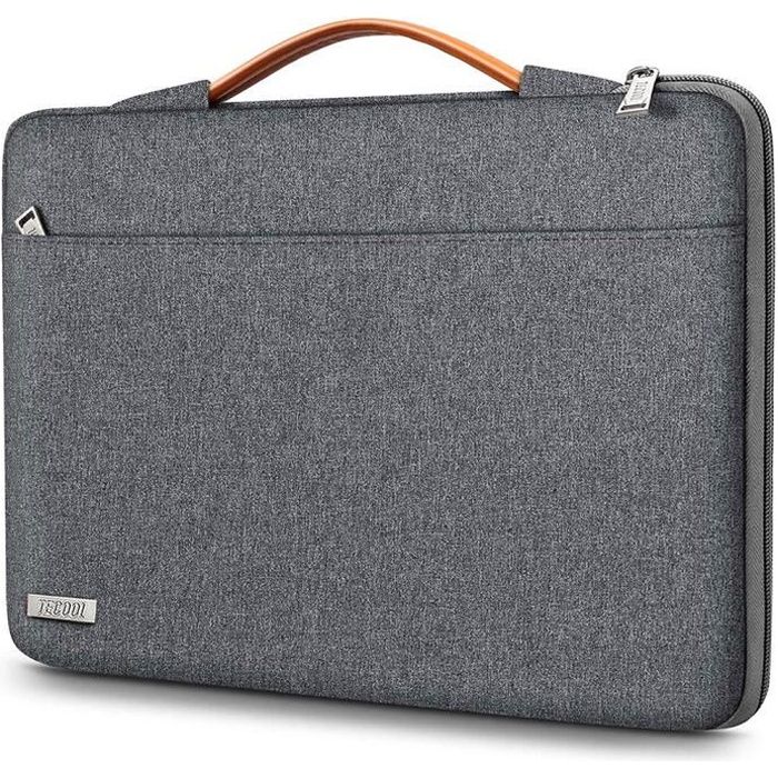 Sacoche avec sangle 13 pour Mac Housse Protection Pochette Ordinateur  Portable 13 Pouces (GRIS)