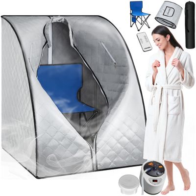 Sauna à Vapeur Portable 1000W 2L – Générateur Vapeur Domestique Avec Télécommande Pour Spa Maison, Détox & Relaxation
