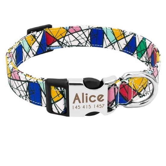 Étiquette d'Identification de Chat en Forme de Petite Lune Personnalisée pour Collier de Chien, Nom Personnalisé, Adresse de Téléphone, Anti-Perte  15