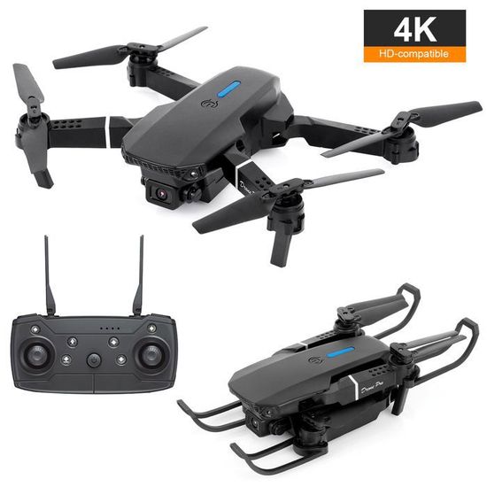 Drone Pliable Avec Caméra 1080P Et écran LCD 2,8" - Évitement D'obstacles, Lentille Ajustable - Idéal Pour Débutants Et Enfants