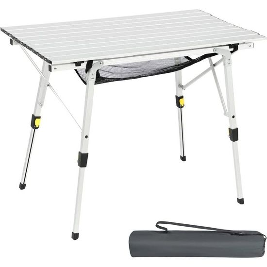 Table Camping Pieds Reglables