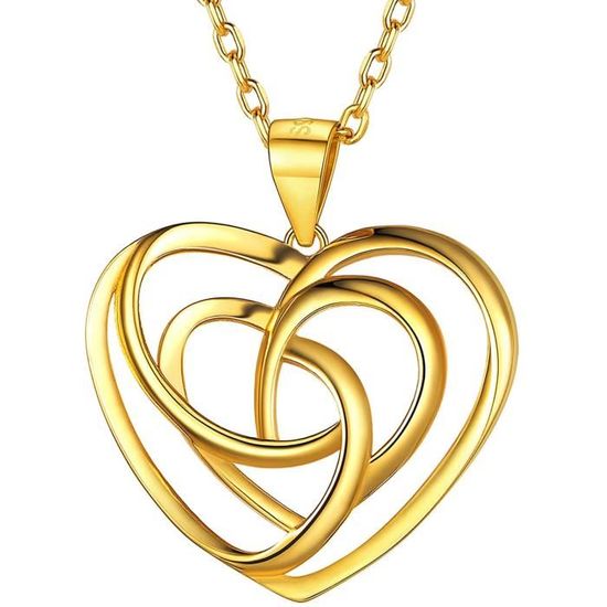 Collier Pendentif Argent 925 Avec Coquillage Twist Celtique - Marque Silverly