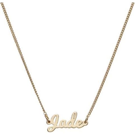 Collier Ras Du Cou Personnalisable Prénom - Doré à L'or Fin - Acier Inoxydable - Neuf