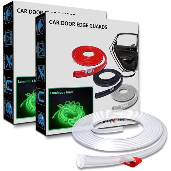Garniture Chrome Pour Voiture - 10m De Protection Bord De Porte | Anti-Rayures | Style Chromé | Universel