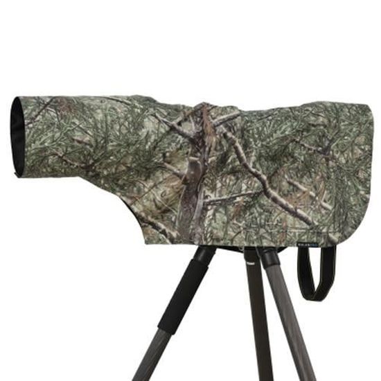 Rolanpro Housse Protection Objectif Nikon AF-S 500mm F/5.6E PF ED VR - Camouflage Jungle #27, Imperméable Pluie, Accès Complet Commandes, Anti-Choc Poussière