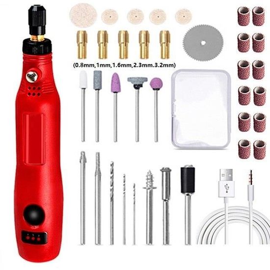 Coffret Mini Perceuse électrique 3,6V Avec Embouts – Outils Bricolage – Neuve