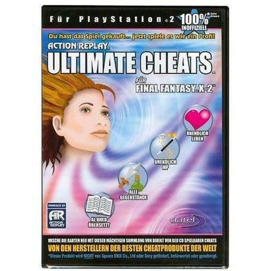 Action Replay Cd Pour Ps2 Codes Final Fantasy X 2 Cdiscount Jeux Video