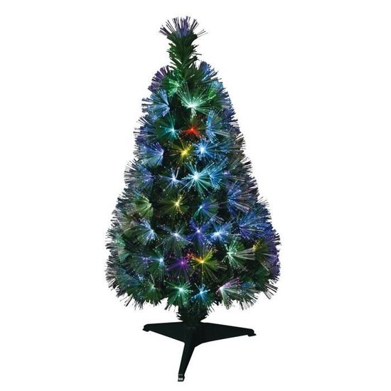 Sapin de Noël artificiel Fibre optique New York 125 LED 125
