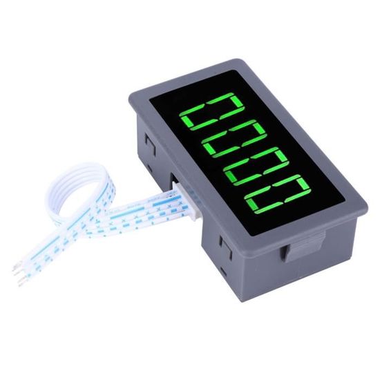 Compte-tours Numérique LED Avec Capteur Hall – Plage 5-9999 Tr/min, Alimentation 8-24V DC
