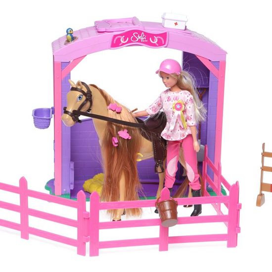 Simba - 105730939 - Poupée Steffi Love - Riding Tour - Cheval Et Ac Inclus Amz B006is9w52