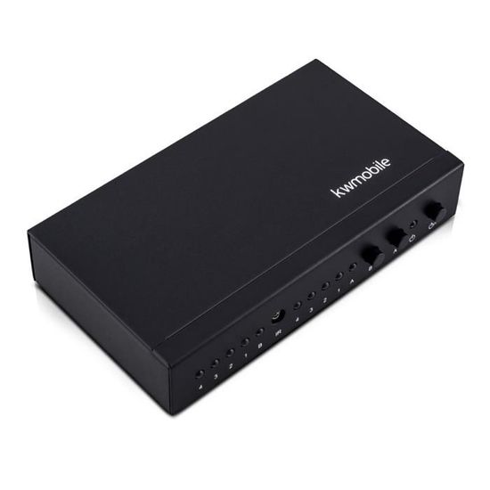 Kwmobile Commutateur audio Toslink 4x2 Switch pour câble audio