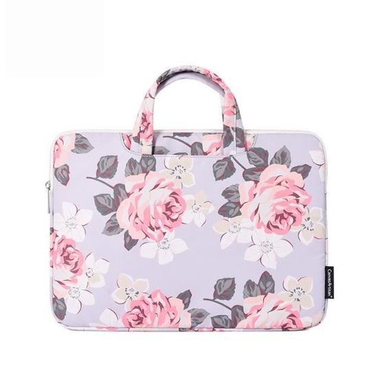 Housse pour ordinateur portable 14 pouces, pochette fine TSA avec poignée,  étui de