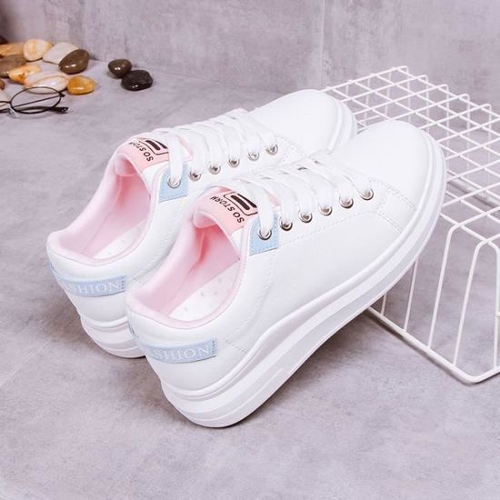 Baskets Femmes Chaussures de sport 2021 Nouveau Blanc Blanc
