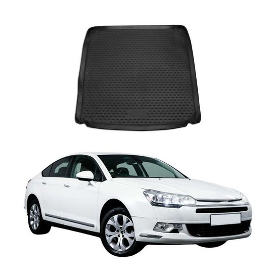 Tapis De Coffre Citroën C5 Aircross 2019> - Sur Mesure Antidérapant - Protection Bac 5cm