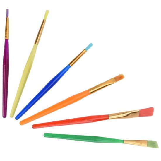 Lot De 6 Petits Stylos De Coloriage Pour Décoration De