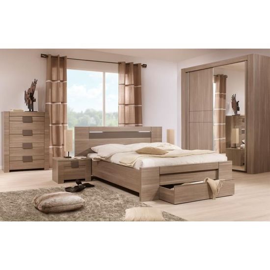 Chambre Adulte Complete 140 190 N 3 Macao L 177 X L 198 X H