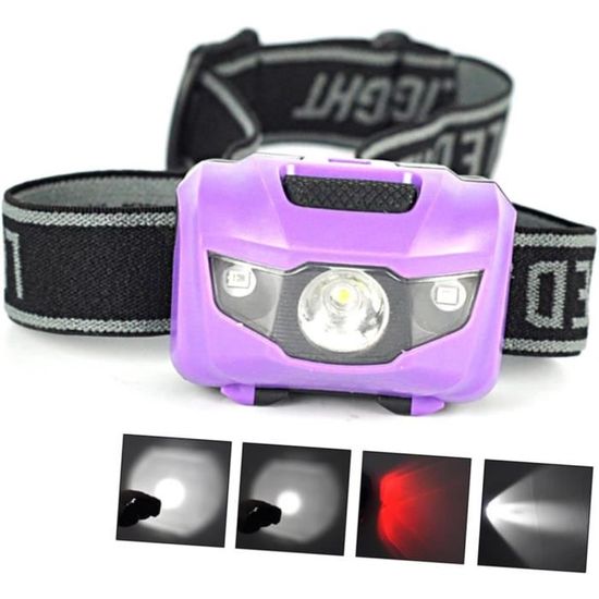 GUODSKHOO Lampe torche LED rechargeable COB Projecteur Lanterne Lampe de travail Lampe de poche étanche et 4 modes Lampe torche d'urgence portable pour randonnée, pêche, camping