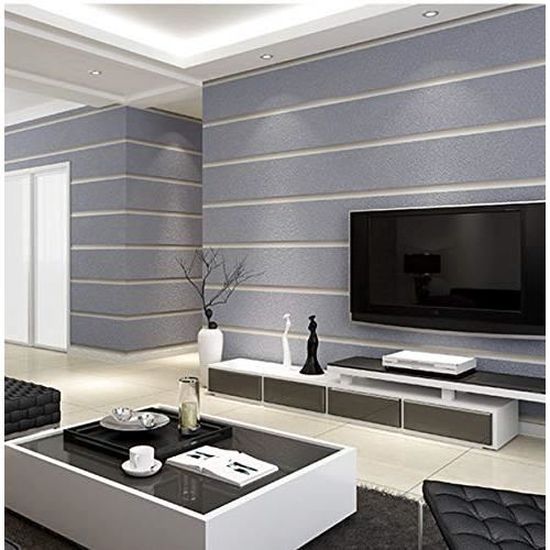 mur de marbre papier peint pate papier peint salon moderne canape rayure epaississement 0 53 10m 554 cdiscount bricolage