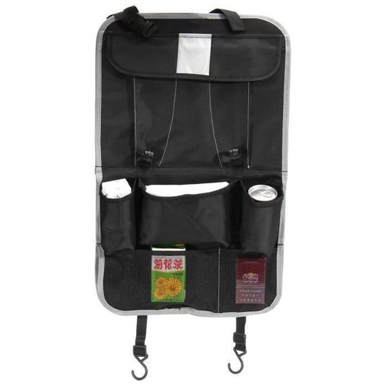 Organisateur BoÃ®te Ã  Gants Voiture – Tissu Oxford 600D – Multi-poches – Noir – Range Documents, Cartes, Stylos