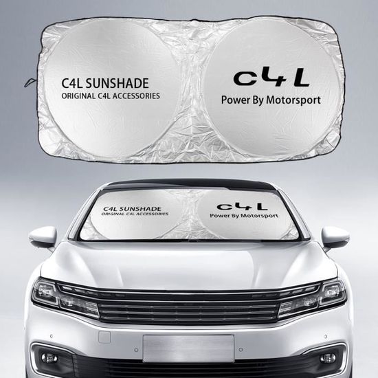 Tissu Oxford Durable Z.MYUKI Pare-soleil Hiver Citroën C1 2014-2023 - Protection Neige Et Gel Pare-soleil Citroën C1
