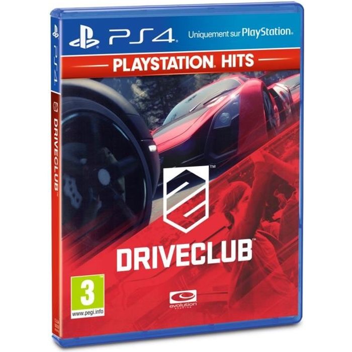 Sony Computer Entertainment Driveclub PlayStation Hits Jeu PS4