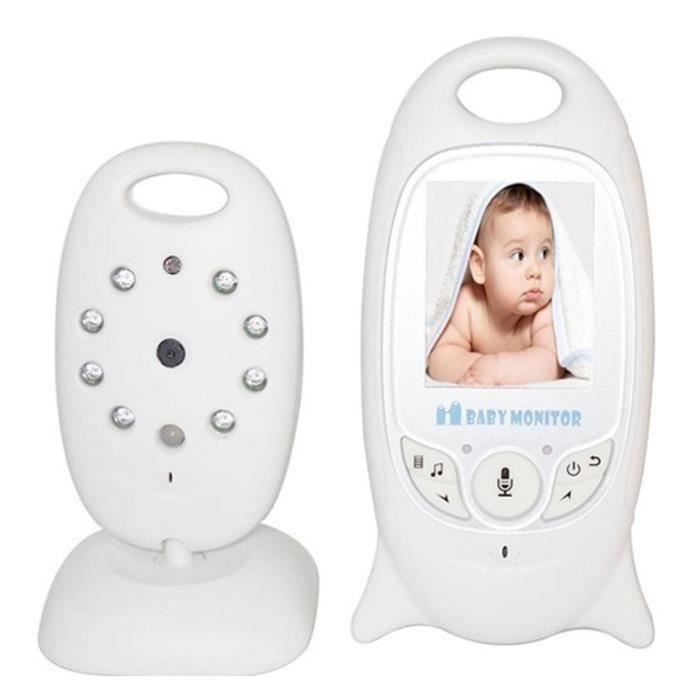 Video Baby Phone sans fils avec Microphone et Nocture vision 2.0 Pouces