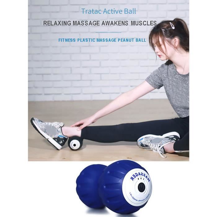 【Tapis de yoga】Le massage électrique des muscles de yoga électrique d'exercice de sport de balle réduit la graisse chaude_GTT3457