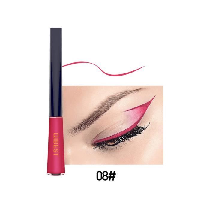 Fard à paupières brillant imperméable couleurs scintillantes Eyeliner liquide maquillage eye-liner stylo Buonege 66
