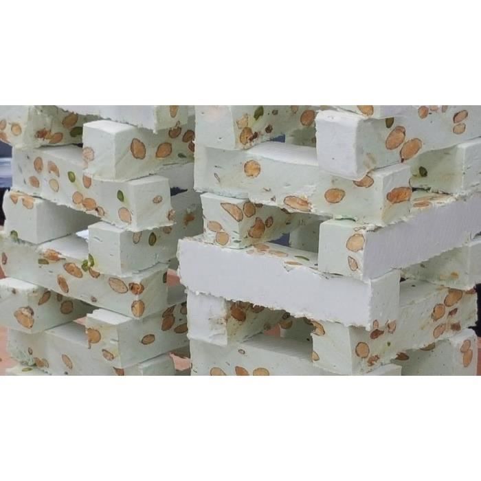 Nougat de Montélimar Traditionnel aux amandes 500gr