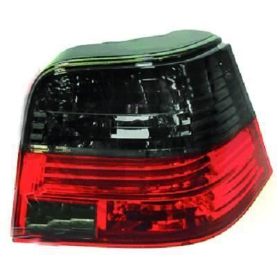 2213796 , Paire de feux arrière rouge -noir pour VW Golf 4 Berline de type 1J de 1997 a 2003