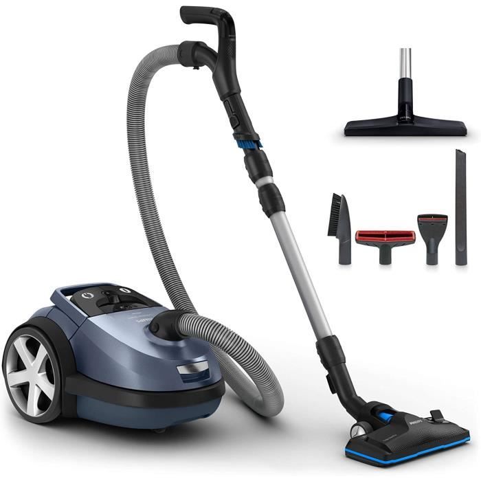 Philips FC8786-09 Performer Silent Aspirateur avec Sac Ultra Performant et Ultra Silencieux, note énergétique A+AB59