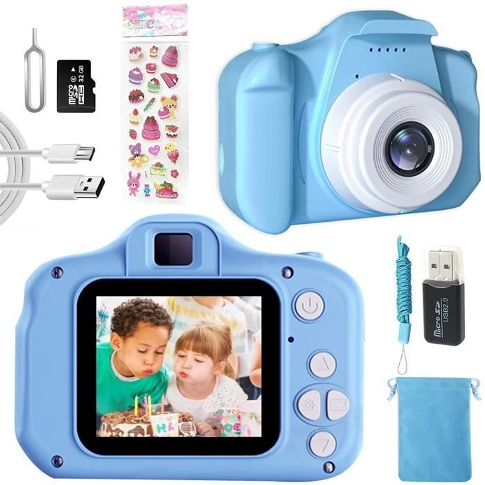 Appareil Photo Enfant-Mini Numeacuterique Cameacutera pour Enfant,Cadeaux Jouets Appareils Photo Enfants pour Garccedilons et Fil