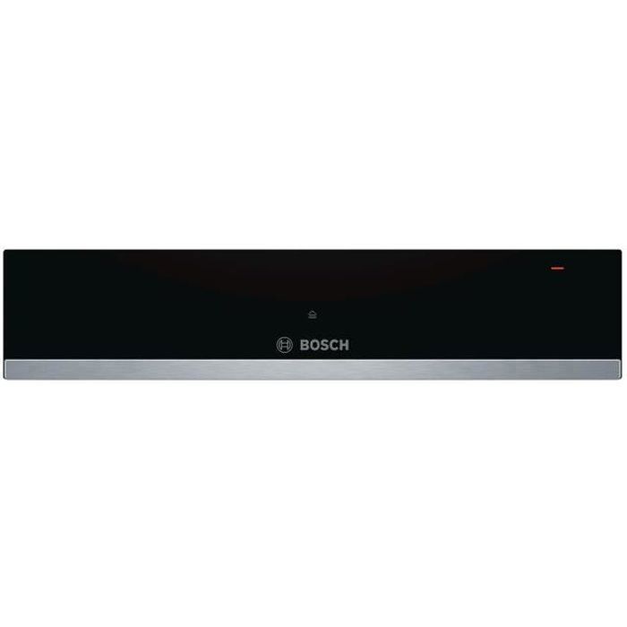 Bosch Serie 6 BIC510NS0 Tiroir chauffant intégrable niche largeur : 56 cm profondeur : 55 cm hauteur : 14 cm acier inoxydable