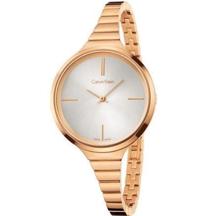 Montre Calvin Klein Lively / Argent - PVD or rose