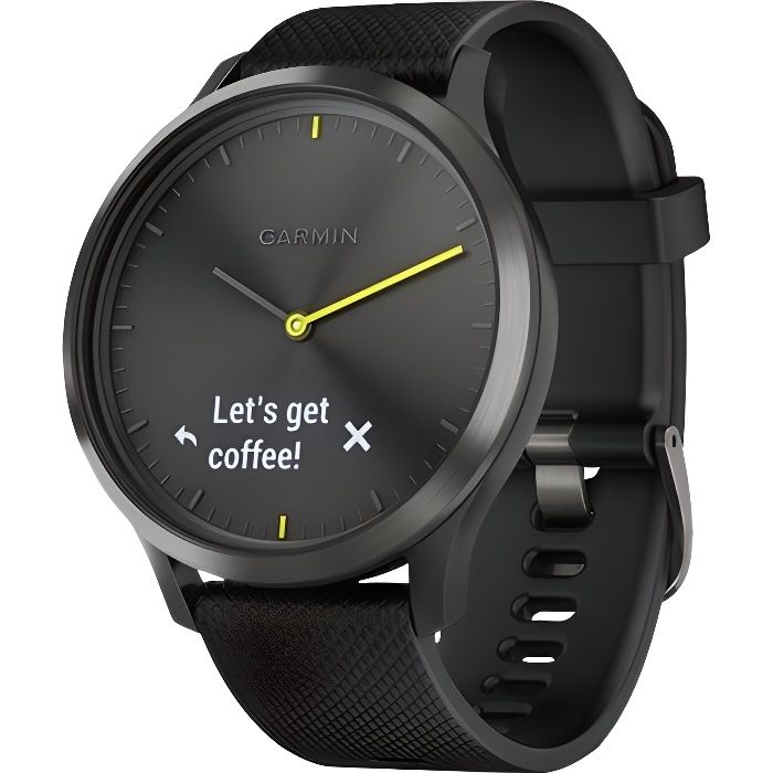 GARMIN Vivomove HR Montre connectée hybride - Noir