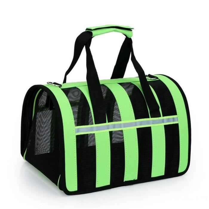 Sac de transport pour animaux de compagnie Sac de transport pour chat Sac de voyage Sac de transport en filet respirant Sac de tra-8