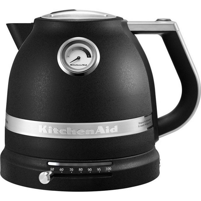 Kitchenaid - bouilloire sans fil 1.5l 2400w truffe noire - 5kek1522ebk