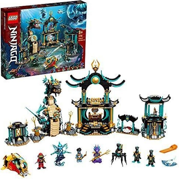 LEGO - LEGO 71755 Ninjago Le Temple de la Mer sans Fin avec Ninja Kai – Jouet Enfant 9 Ans et Plus