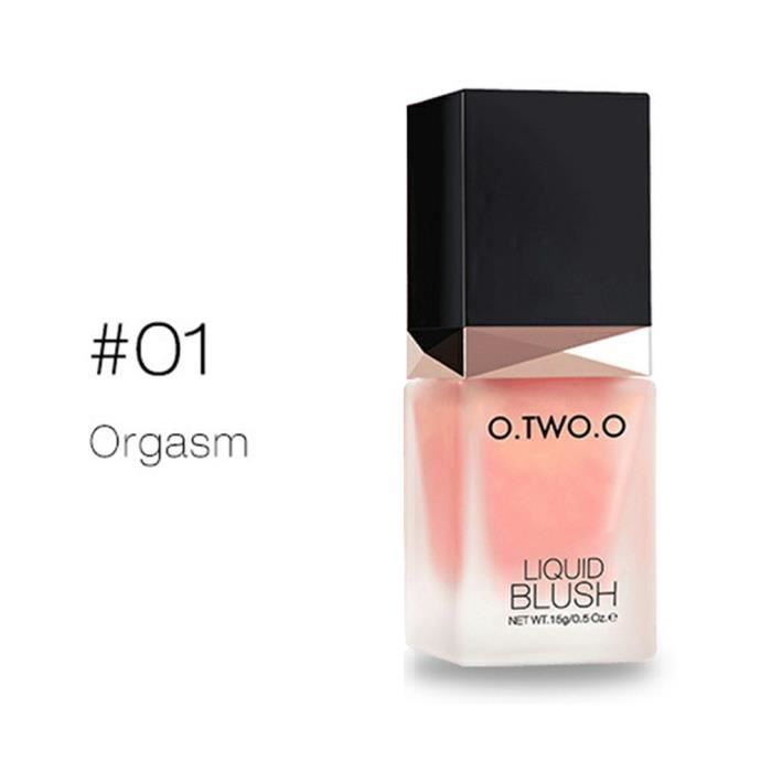 Blush Colorful Liquid Blush Enhance Teint Blush Make-up Tool Palette Charmante couleur de joue Maquillage pour le visage Blush, 01 #