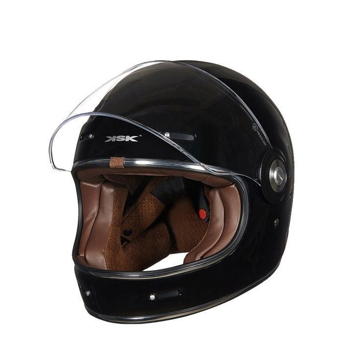 Casque Sixties fibre de verre KSK - Casque fibre intégral - SCOOTEO
