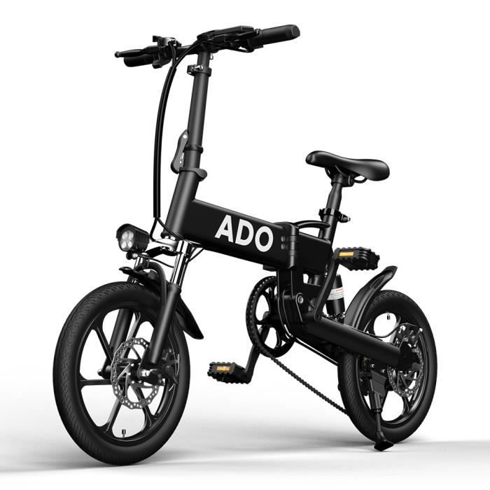 Vélo électrique Vélo électrique pliable ADO-A16, pneus 16 pouces, 350W, 35 km/h, batterie amovible
