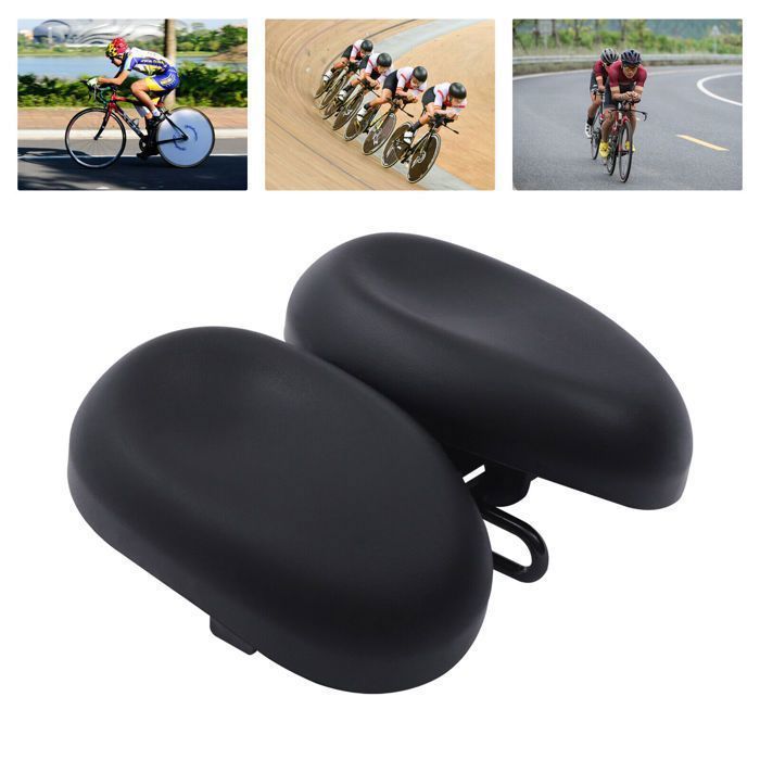 Selle de Vélo - Absorption des Chocs - Coussin de Vélo Ergonomique - Selle de Vélo Extra Large et Confortable pour Montagne
