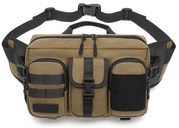 Sac Banane Homme Sac de Poitrine Sacoche Banane Léger Sling Bag Sacoche Ceinture Imperméable Sac Bandoulière pour Voyage Cyclisme